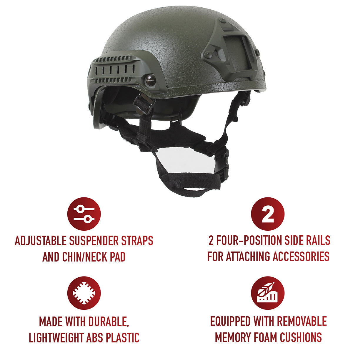 Rothco Base Jump Helmet LARSON TACTICAL SUPPLY