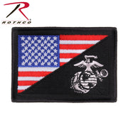 Rothco US Flag / USMC Eagle, Globe and Anchor Morale Patch LARSON TACTICAL SUPPLY