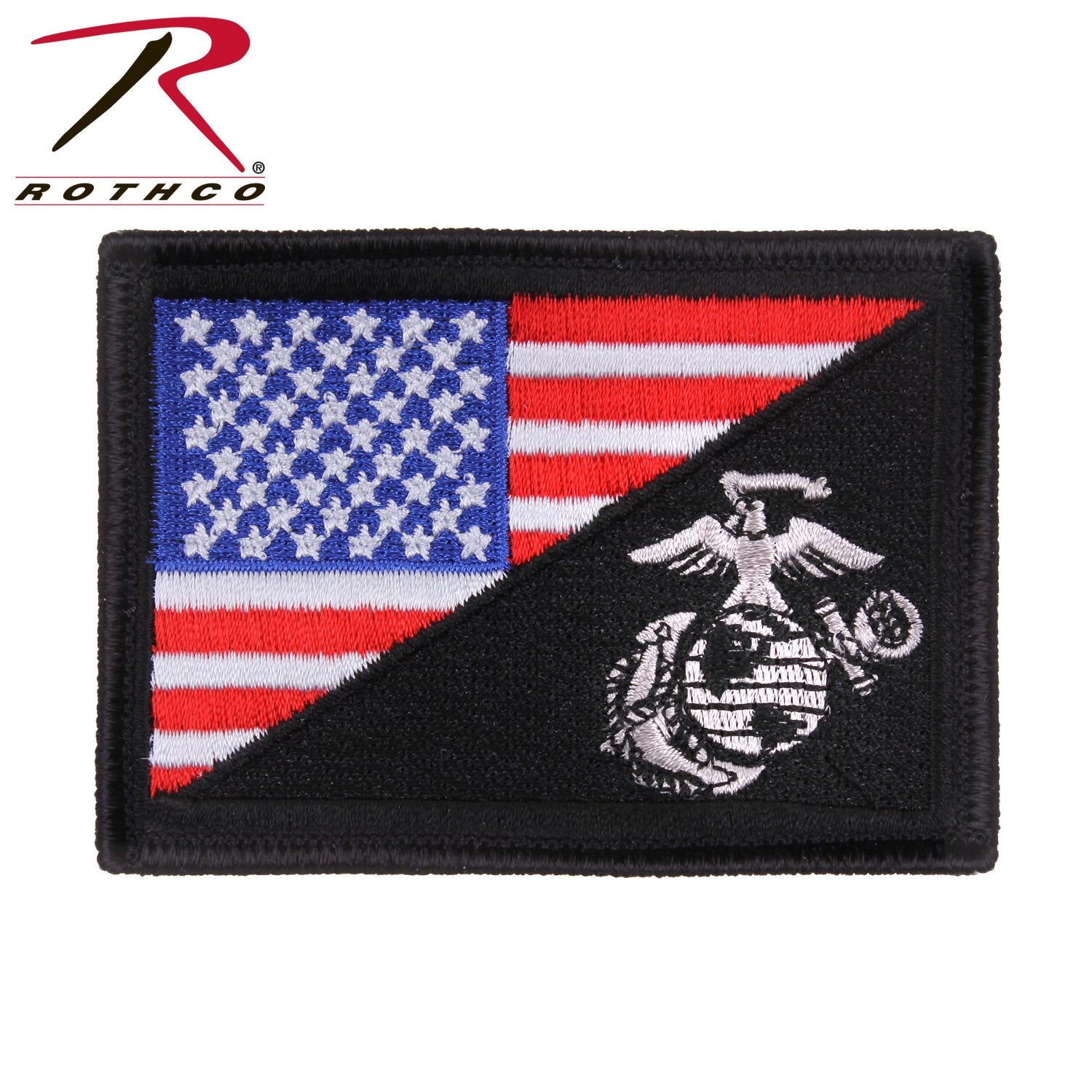 Rothco US Flag / USMC Eagle, Globe and Anchor Morale Patch LARSON TACTICAL SUPPLY