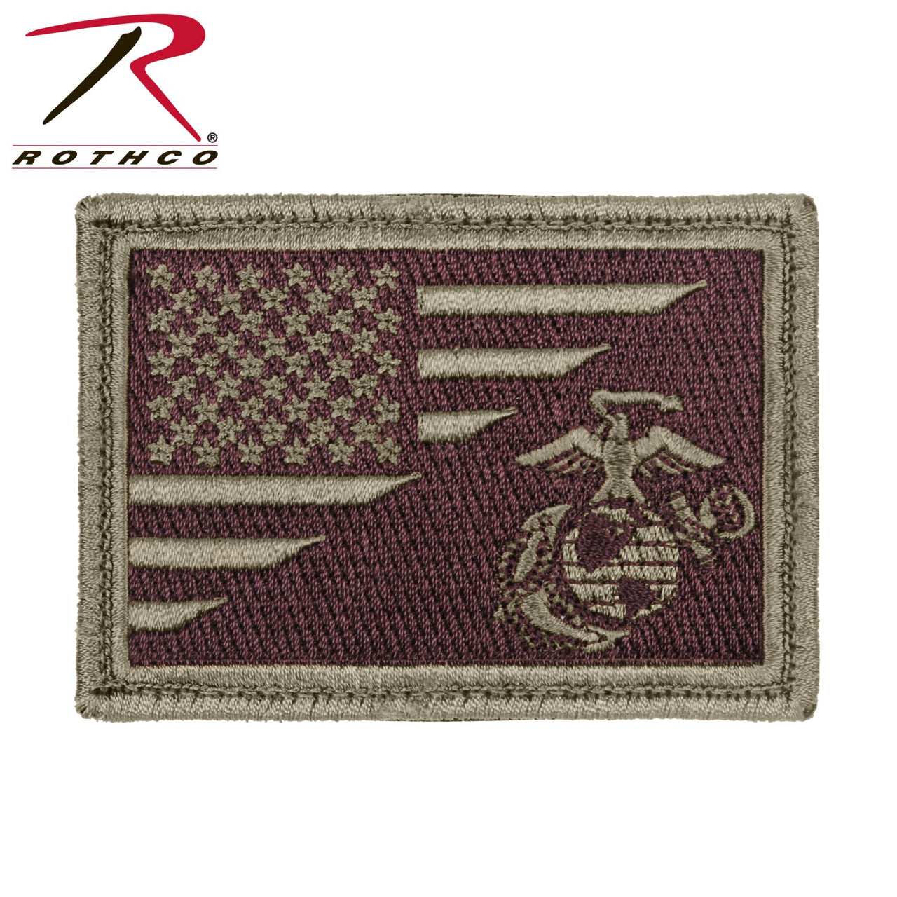 Rothco US Flag / USMC Eagle, Globe and Anchor Morale Patch LARSON TACTICAL SUPPLY