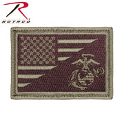 Rothco US Flag / USMC Eagle, Globe and Anchor Morale Patch LARSON TACTICAL SUPPLY
