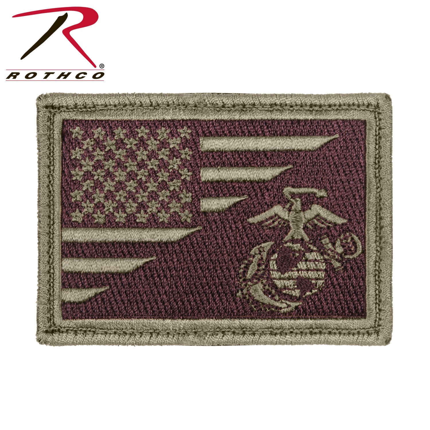 Rothco US Flag / USMC Eagle, Globe and Anchor Morale Patch LARSON TACTICAL SUPPLY