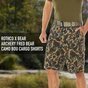 Rothco X Bear Archery Fred Bear Camo BDU Cargo Shorts LARSON TACTICAL SUPPLY