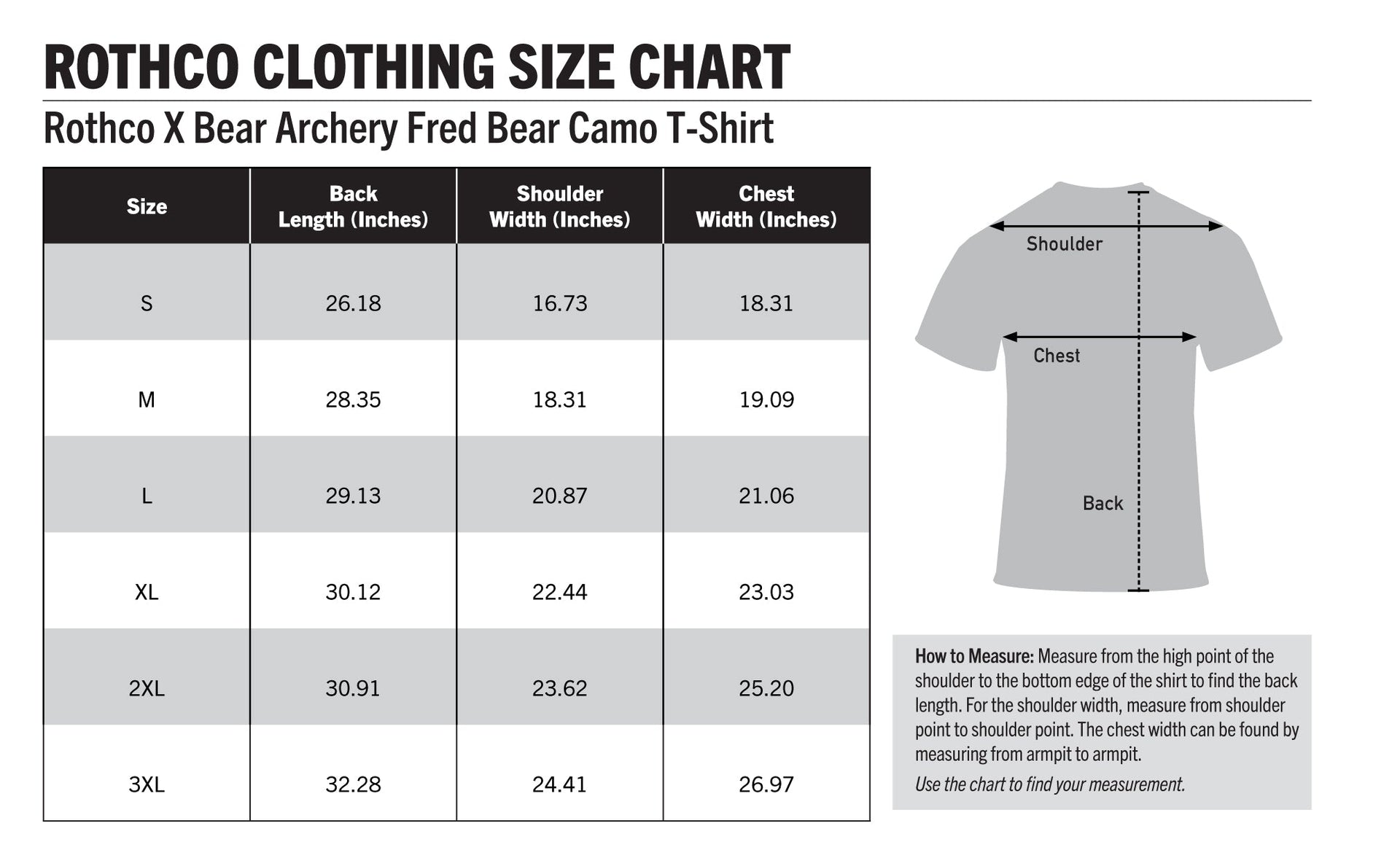 Rothco X Bear Archery Fred Bear Camo T-Shirt LARSON TACTICAL SUPPLY