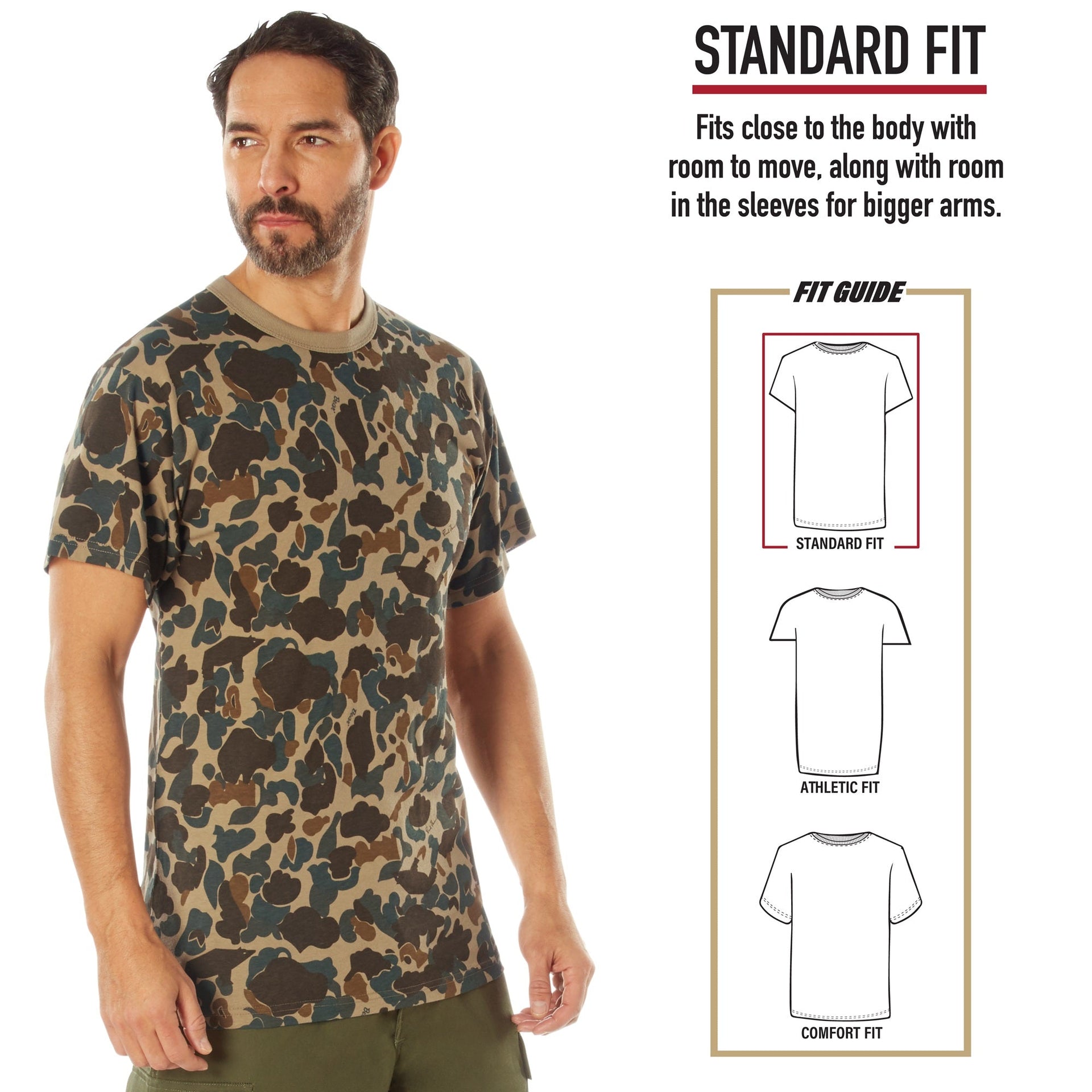Rothco X Bear Archery Fred Bear Camo T-Shirt LARSON TACTICAL SUPPLY