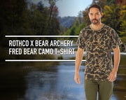 Rothco X Bear Archery Fred Bear Camo T-Shirt LARSON TACTICAL SUPPLY