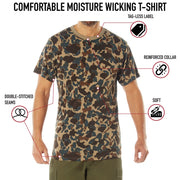 Rothco X Bear Archery Fred Bear Camo Moisture Wicking T-Shirt LARSON TACTICAL SUPPLY
