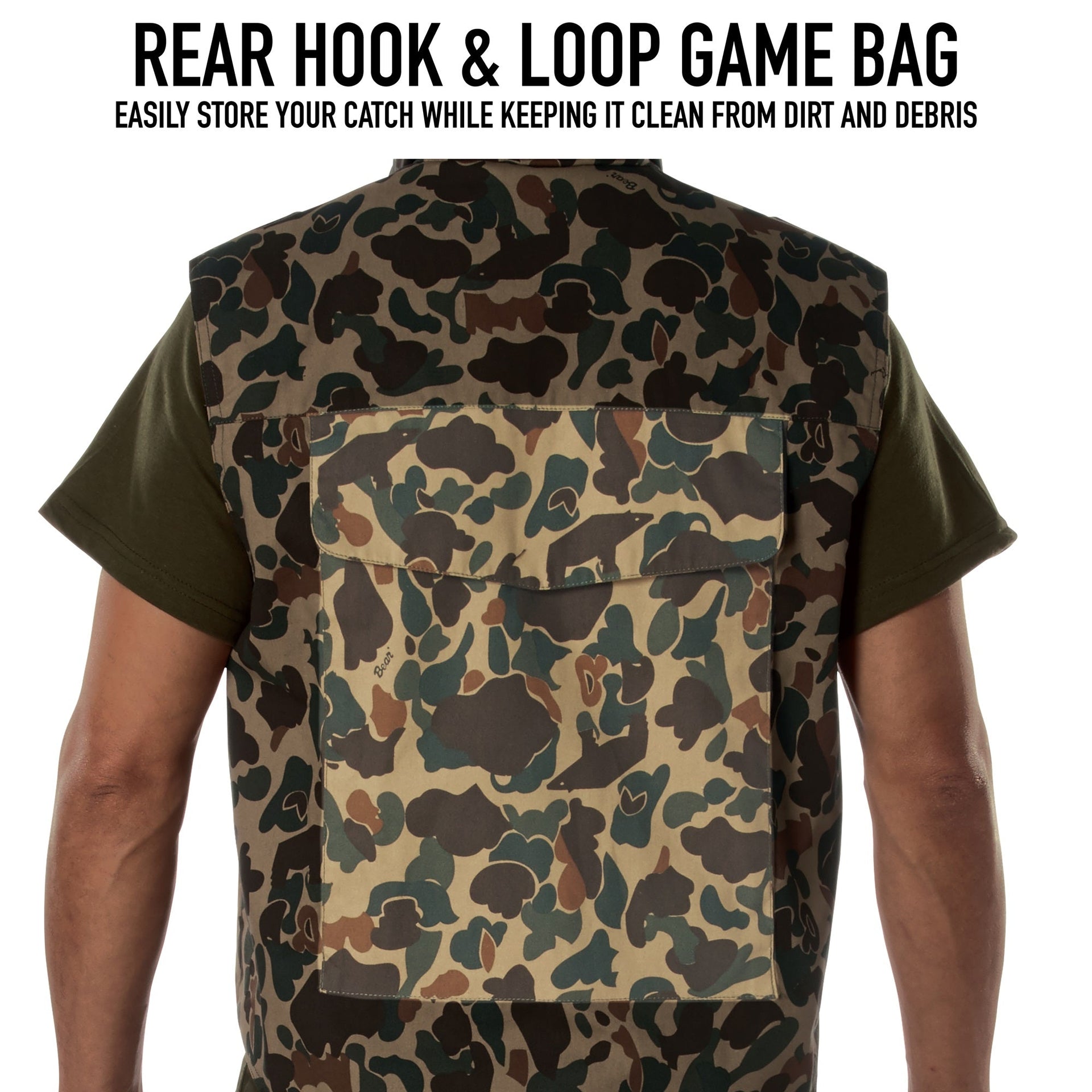 Rothco X Bear Archery Fred Bear Camo Ranger Vest LARSON TACTICAL SUPPLY