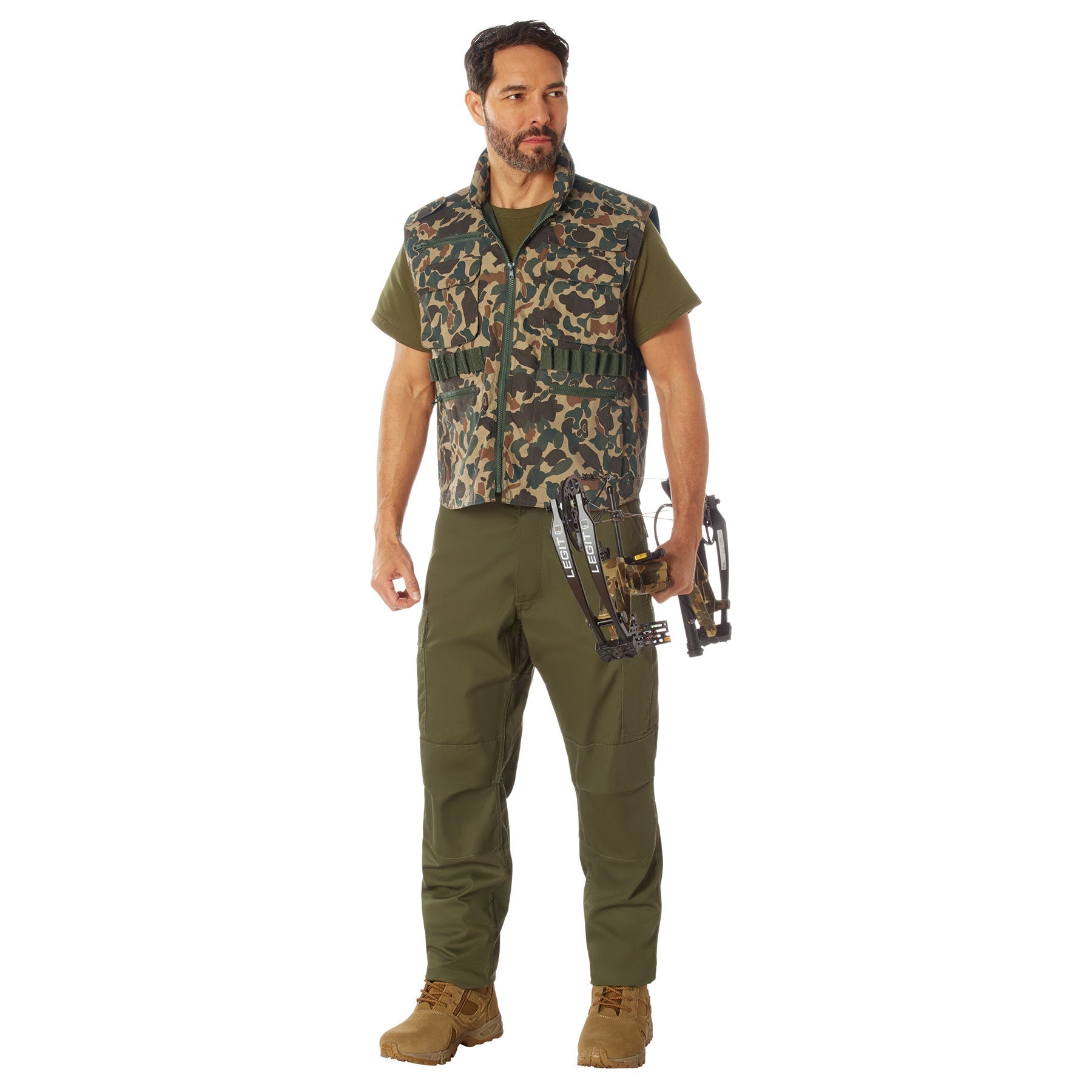 Rothco X Bear Archery Fred Bear Camo Ranger Vest LARSON TACTICAL SUPPLY