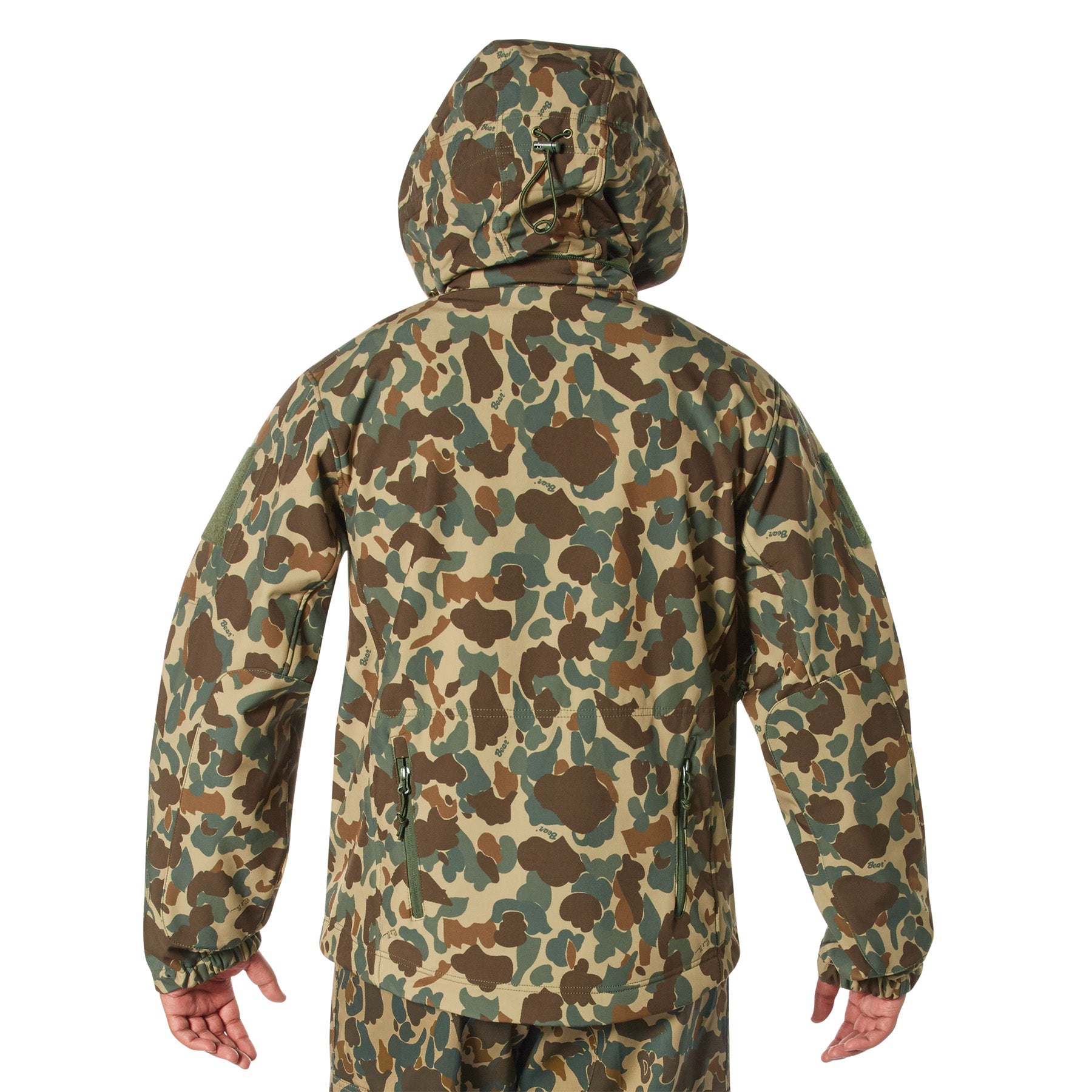 Rothco X Bear Archery Fred Bear Camo Special Ops Soft Shell Jacket LARSON TACTICAL SUPPLY