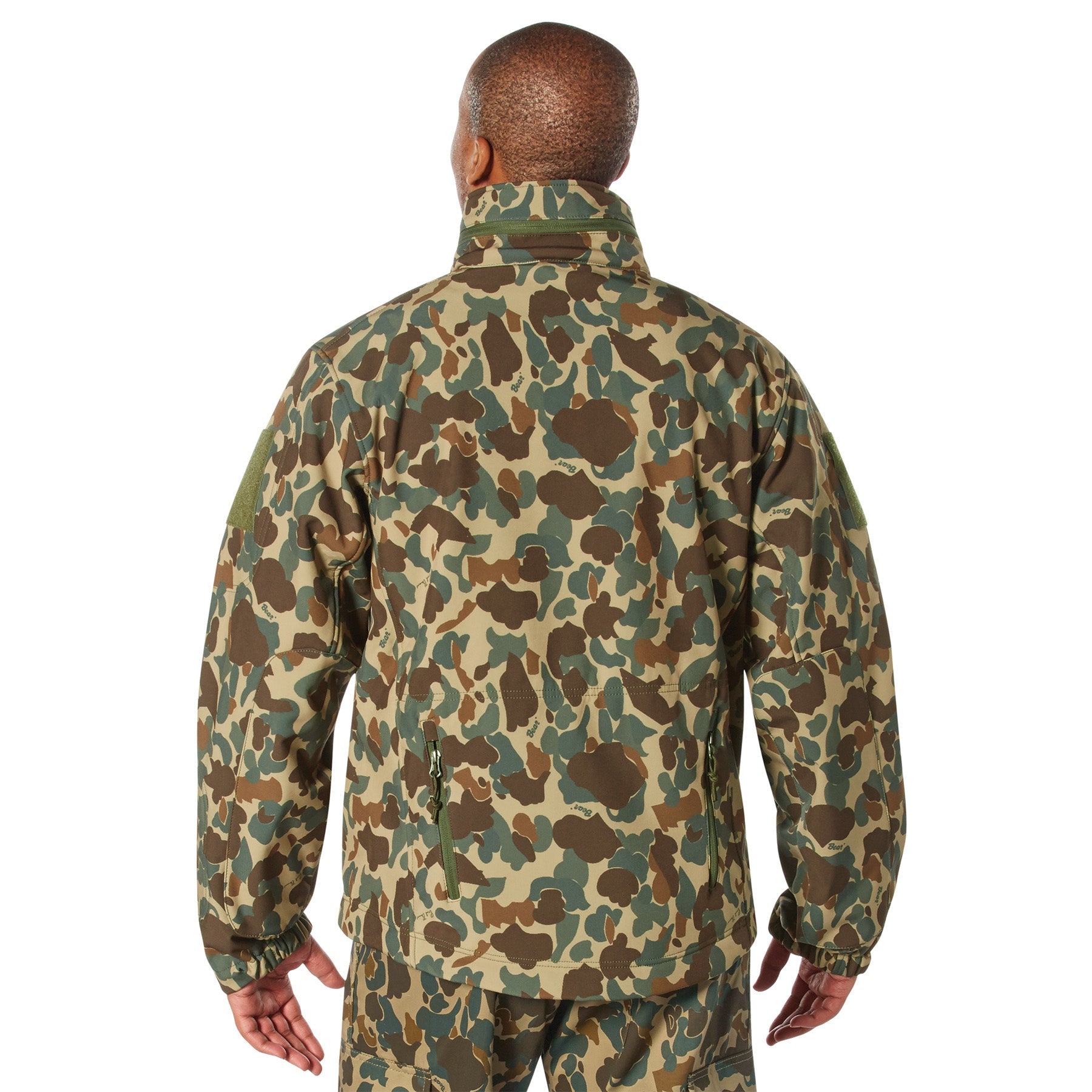 Rothco X Bear Archery Fred Bear Camo Special Ops Soft Shell Jacket LARSON TACTICAL SUPPLY