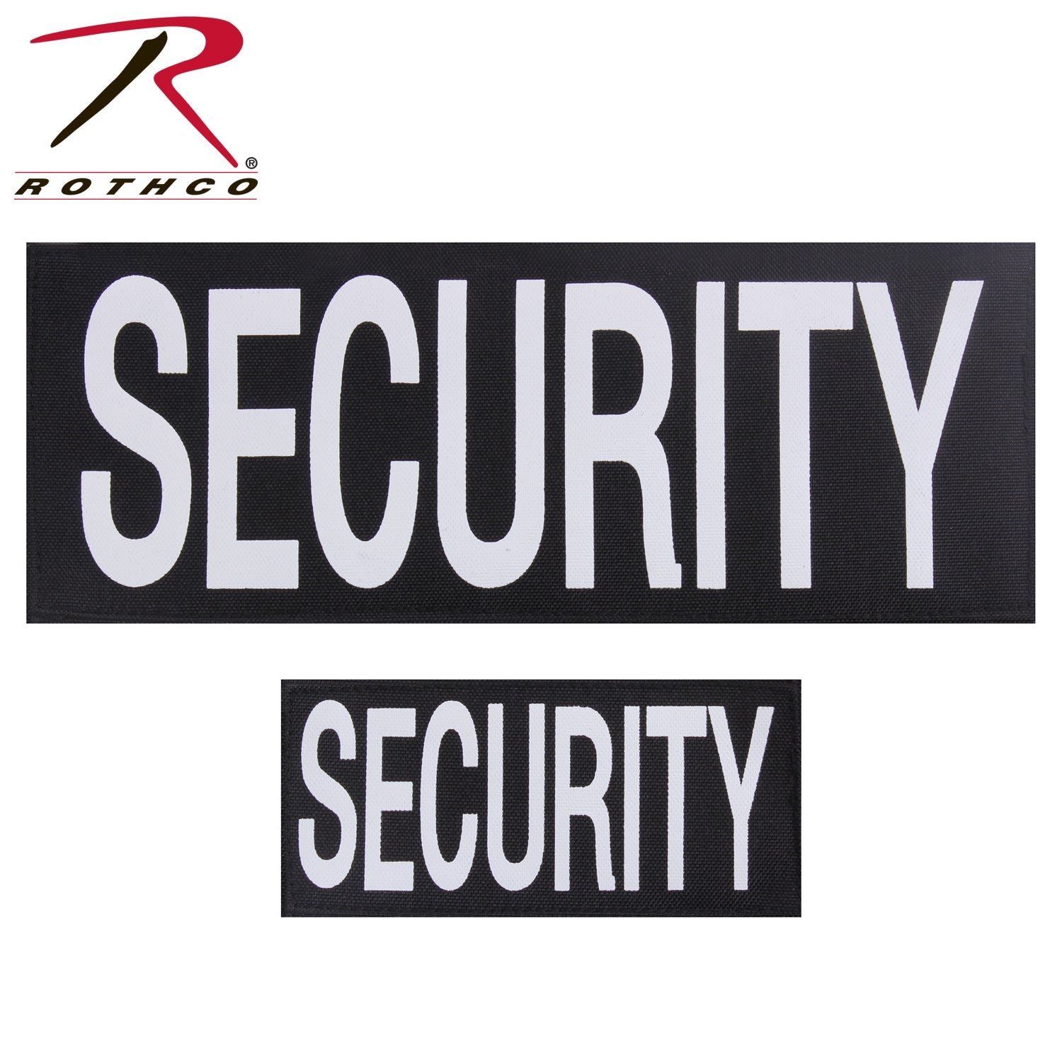 Rothco Security Patch With Hook Back LARSON TACTICAL SUPPLY