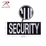 Rothco Security Patch With Hook Back LARSON TACTICAL SUPPLY