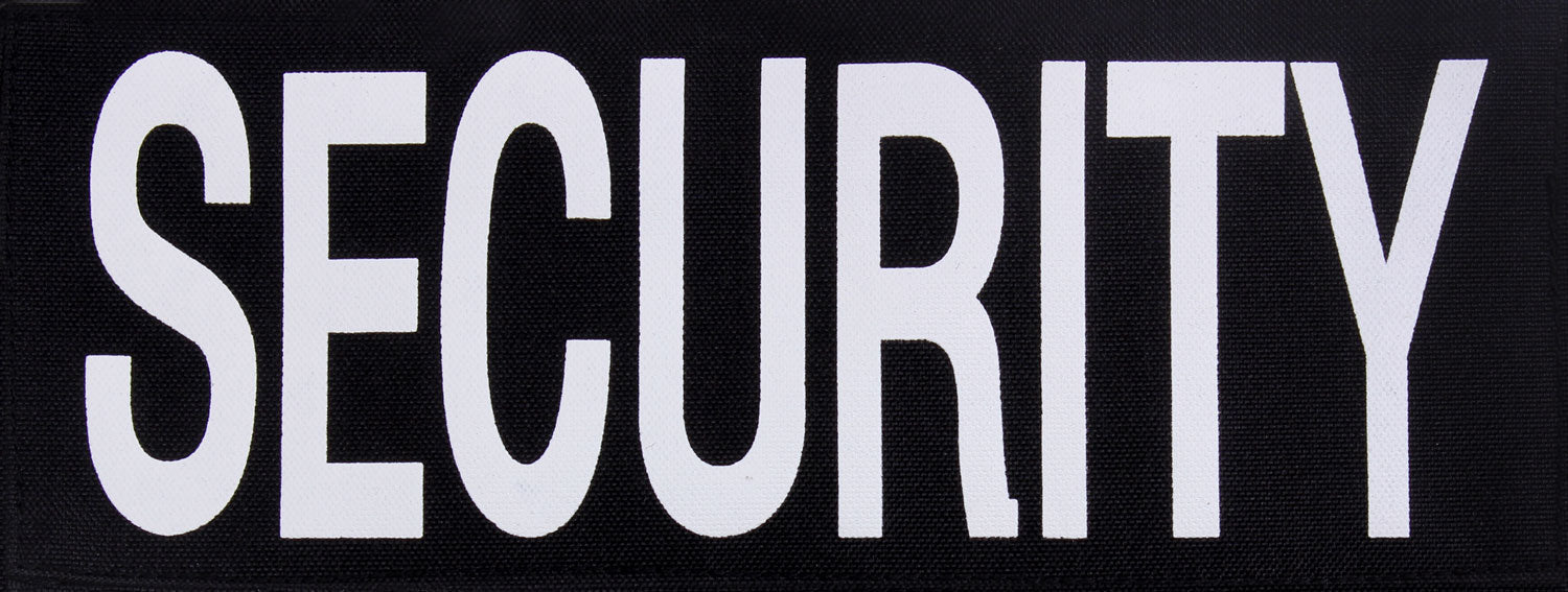 Rothco Security Patch With Hook Back LARSON TACTICAL SUPPLY