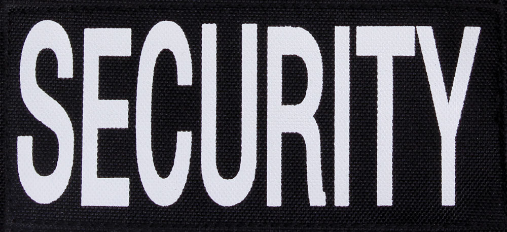 Rothco Security Patch With Hook Back LARSON TACTICAL SUPPLY