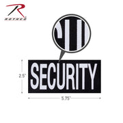 Rothco Security Patch With Hook Back LARSON TACTICAL SUPPLY