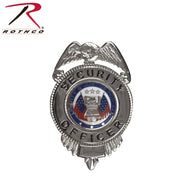 Rothco Security Officer Badge With Flags LARSON TACTICAL SUPPLY