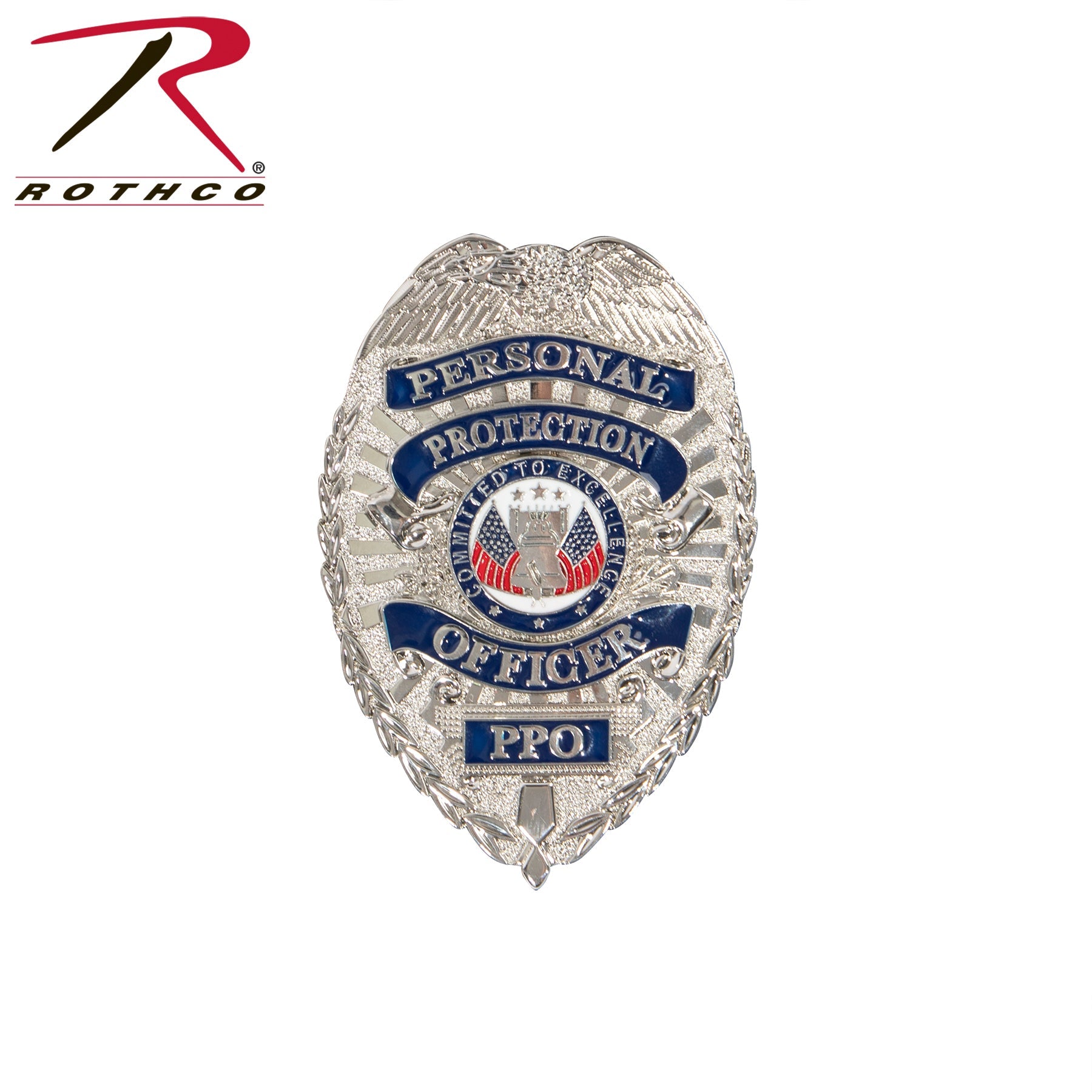 Rothco Personal Protection Officer (PPO) Badge LARSON TACTICAL SUPPLY