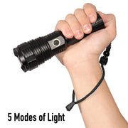 Rothco Rechargeable LED Tactical Task Light with Zoom - 1500 Lumens LARSON TACTICAL SUPPLY