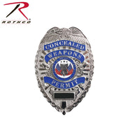 Rothco Deluxe "Concealed Weapons Permit" Badge LARSON TACTICAL SUPPLY