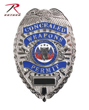 Rothco Deluxe "Concealed Weapons Permit" Badge LARSON TACTICAL SUPPLY