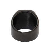 Rothco Stainless Steel USMC Eagle, Globe and Anchor Ring - Black LARSON TACTICAL SUPPLY