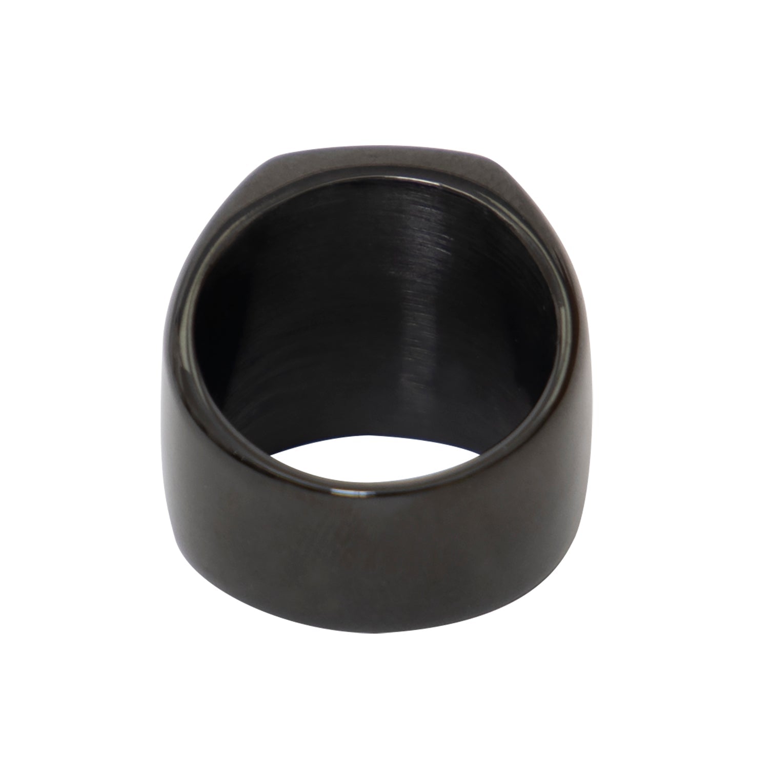 Rothco Stainless Steel USMC Eagle, Globe and Anchor Ring - Black LARSON TACTICAL SUPPLY