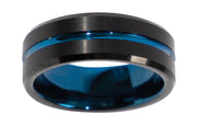 Rothco Tungsten Carbide Thin Blue Line Ring LARSON TACTICAL SUPPLY