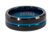 Rothco Tungsten Carbide Thin Blue Line Ring LARSON TACTICAL SUPPLY