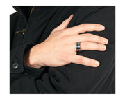 Rothco Tungsten Carbide Thin Blue Line Ring LARSON TACTICAL SUPPLY