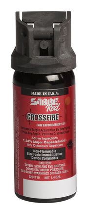 Sabre Red Crossfire Pepper Spray LARSON TACTICAL SUPPLY