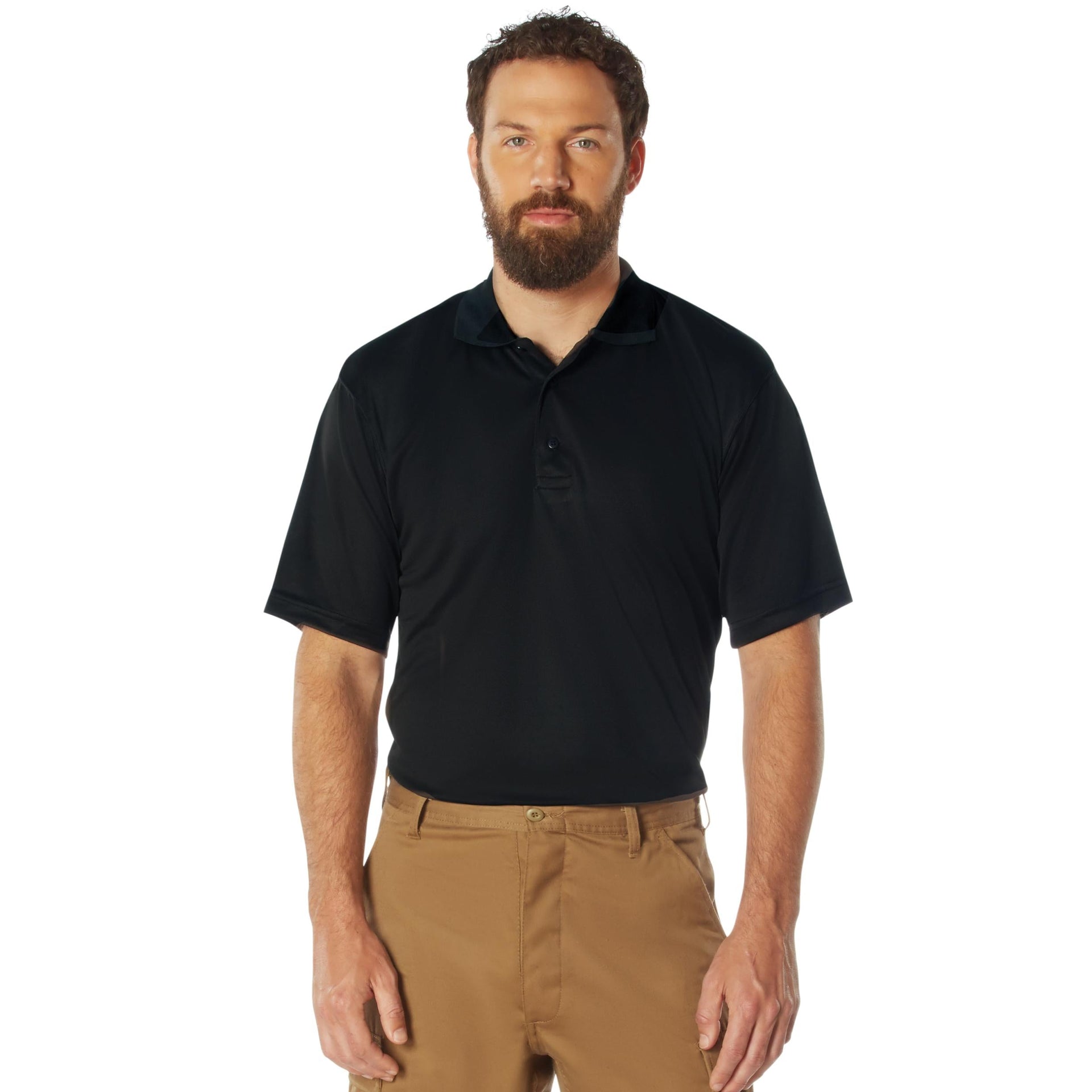Rothco Moisture Wicking Polo Shirt LARSON TACTICAL SUPPLY