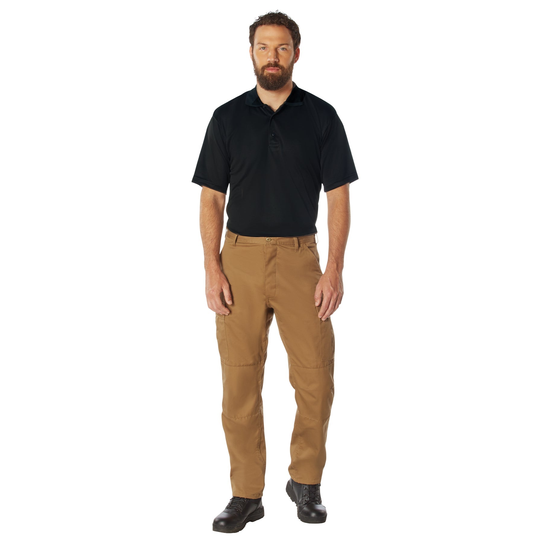 Rothco Moisture Wicking Polo Shirt LARSON TACTICAL SUPPLY