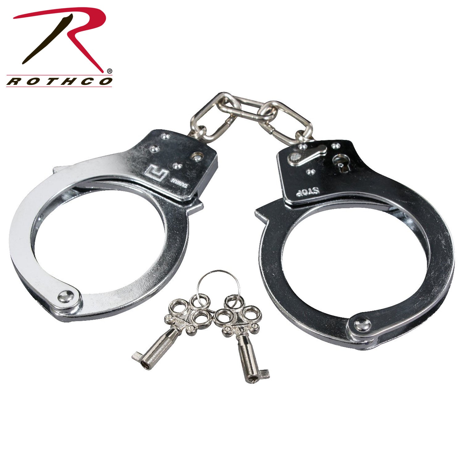 Rothco Double Lock Steel Handcuffs LARSON TACTICAL SUPPLY