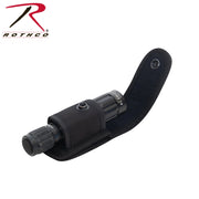Rothco Enhanced Universal Flashlight Holder - Black LARSON TACTICAL SUPPLY