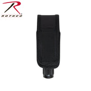 Rothco Enhanced Universal Flashlight Holder - Black LARSON TACTICAL SUPPLY