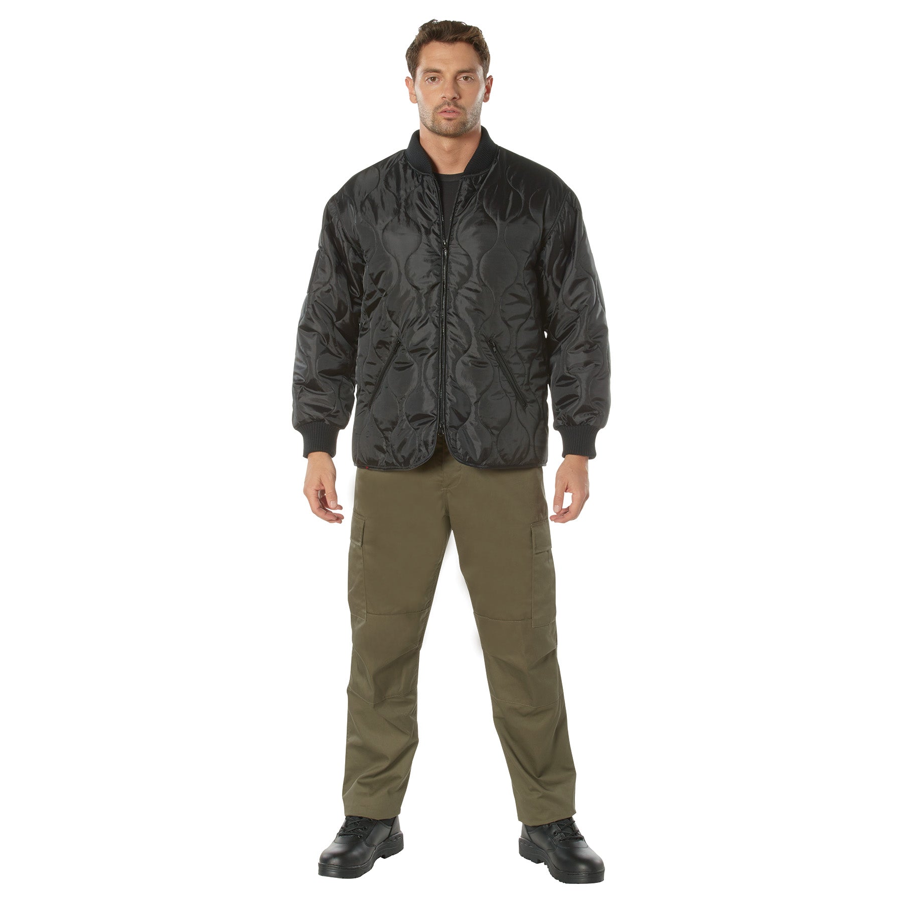 Rothco Concealed Carry Quilted Woobie Jacket LARSON TACTICAL SUPPLY