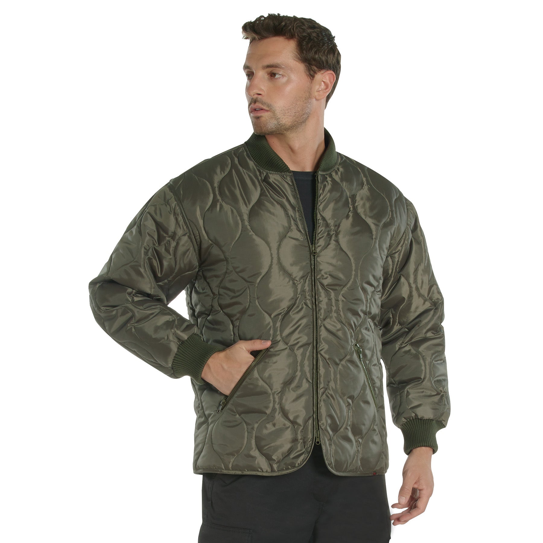 Rothco Concealed Carry Quilted Woobie Jacket LARSON TACTICAL SUPPLY