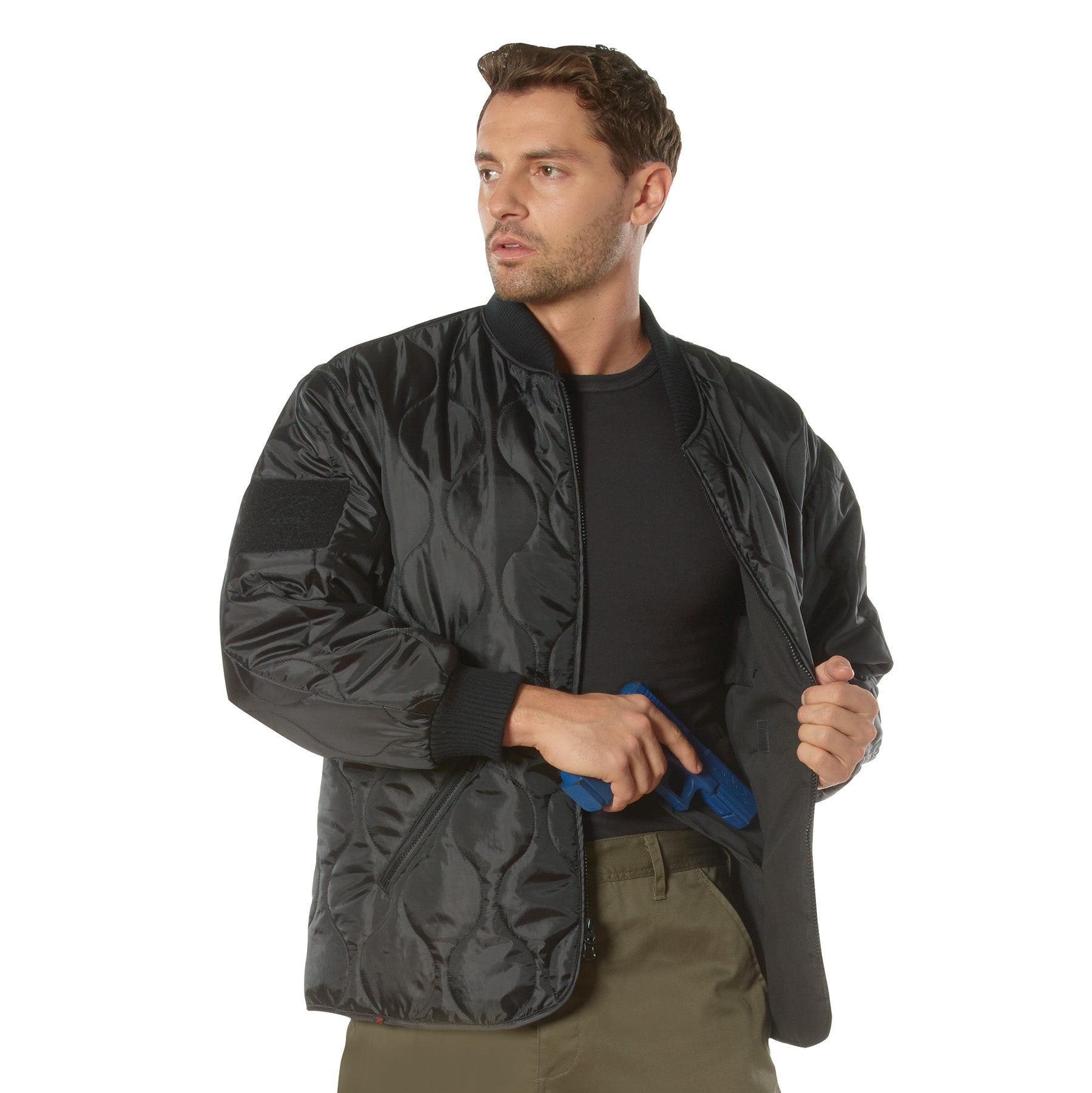 Rothco Concealed Carry Quilted Woobie Jacket LARSON TACTICAL SUPPLY