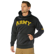 Rothco Army Pullover Hoodie - Black LARSON TACTICAL SUPPLY