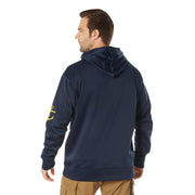 Rothco Navy Emblem Pullover Hooded Sweatshirt LARSON TACTICAL SUPPLY