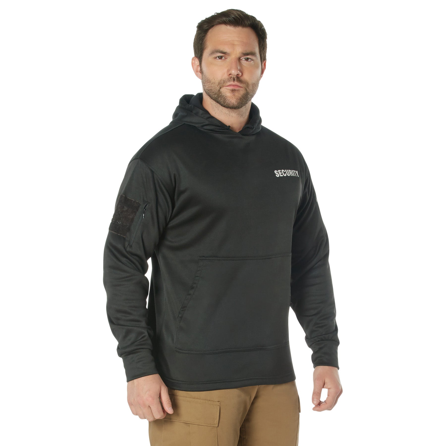 Rothco Security Concealed Carry Hoodie - Black LARSON TACTICAL SUPPLY