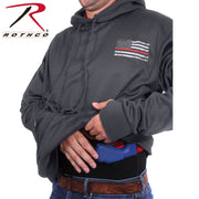 Rothco Concealed Carry Thin Red Line Hoodie LARSON TACTICAL SUPPLY
