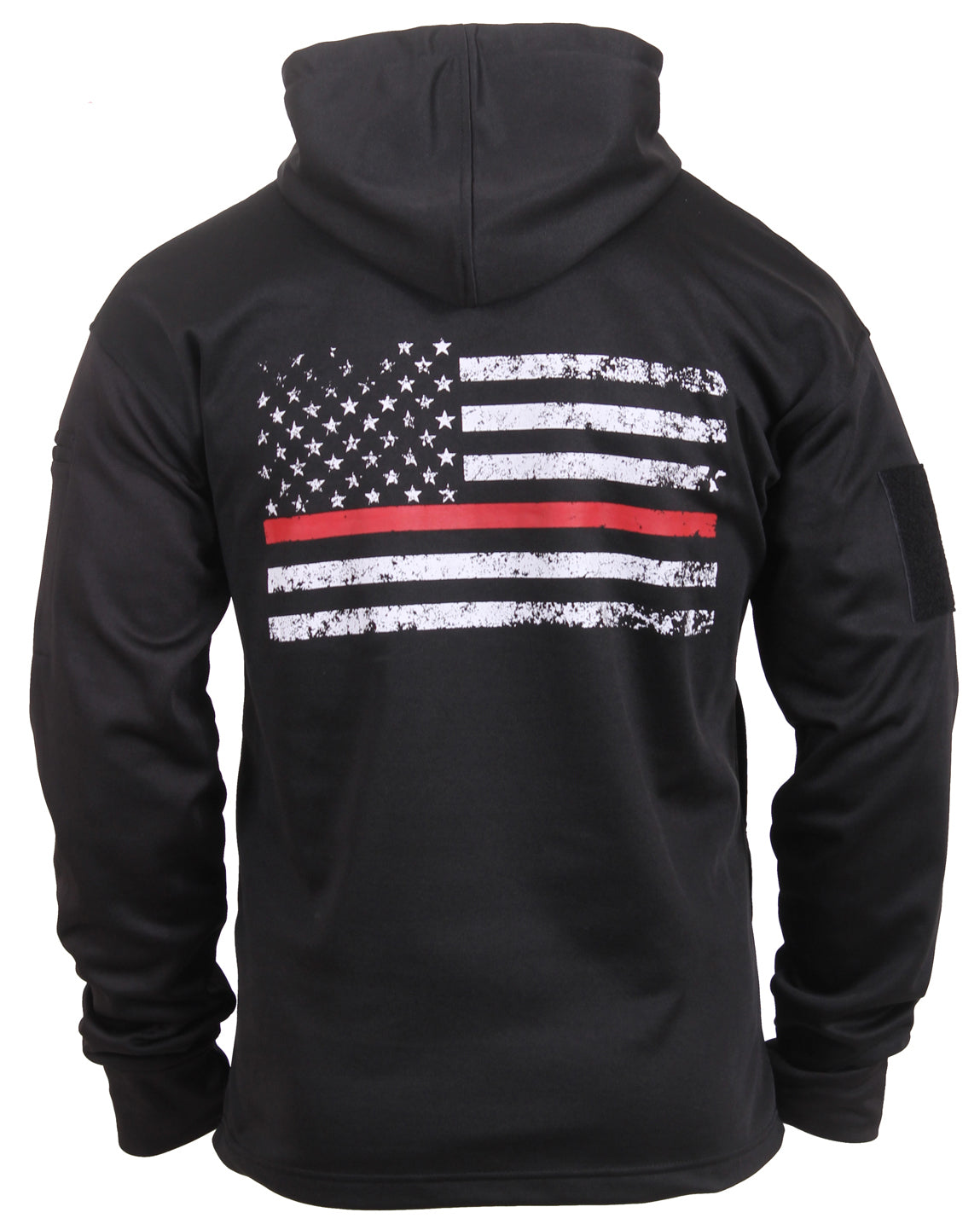 Rothco Concealed Carry Thin Red Line Hoodie LARSON TACTICAL SUPPLY