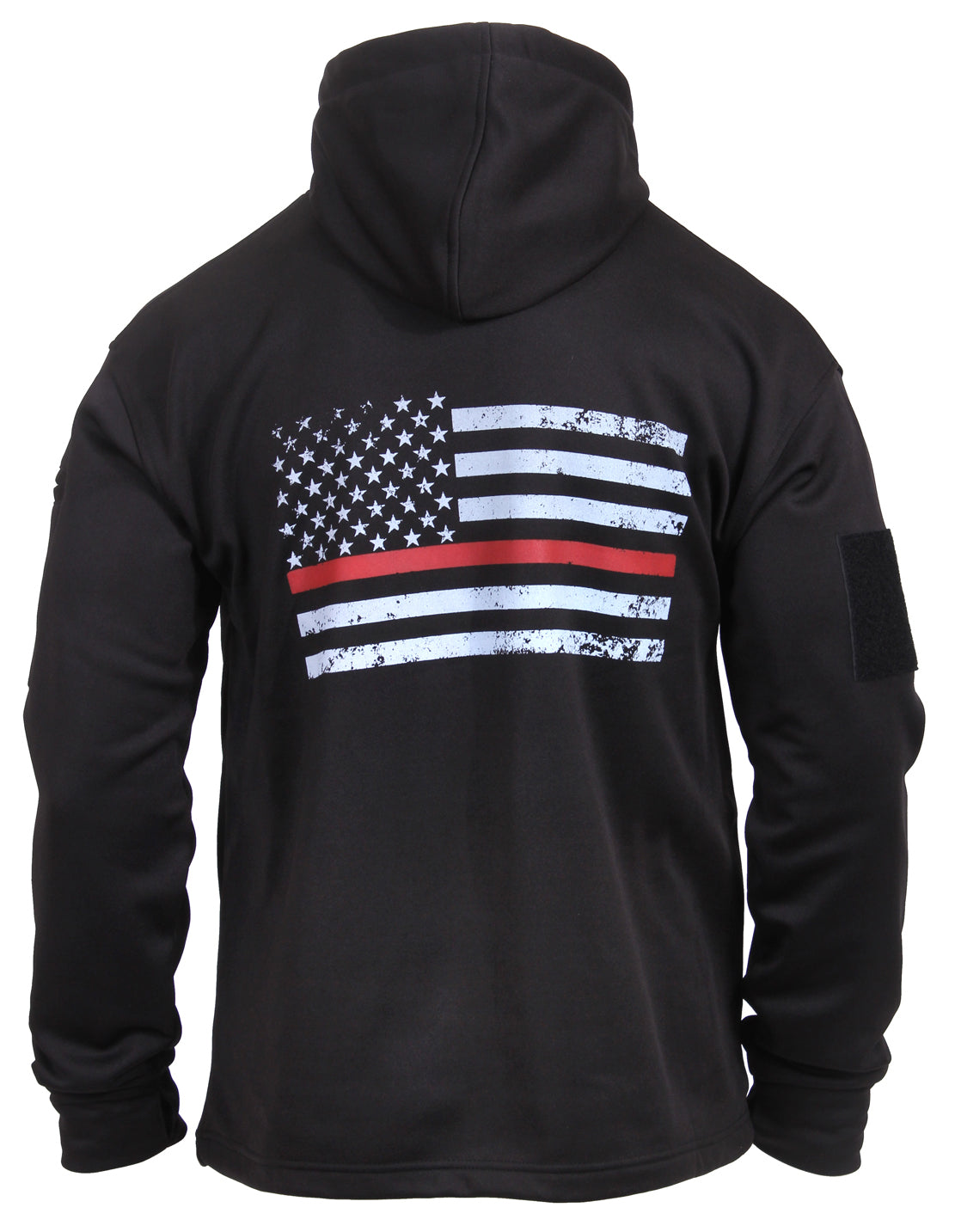 Rothco Concealed Carry Thin Red Line Hoodie LARSON TACTICAL SUPPLY