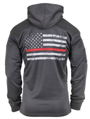 Rothco Concealed Carry Thin Red Line Hoodie LARSON TACTICAL SUPPLY