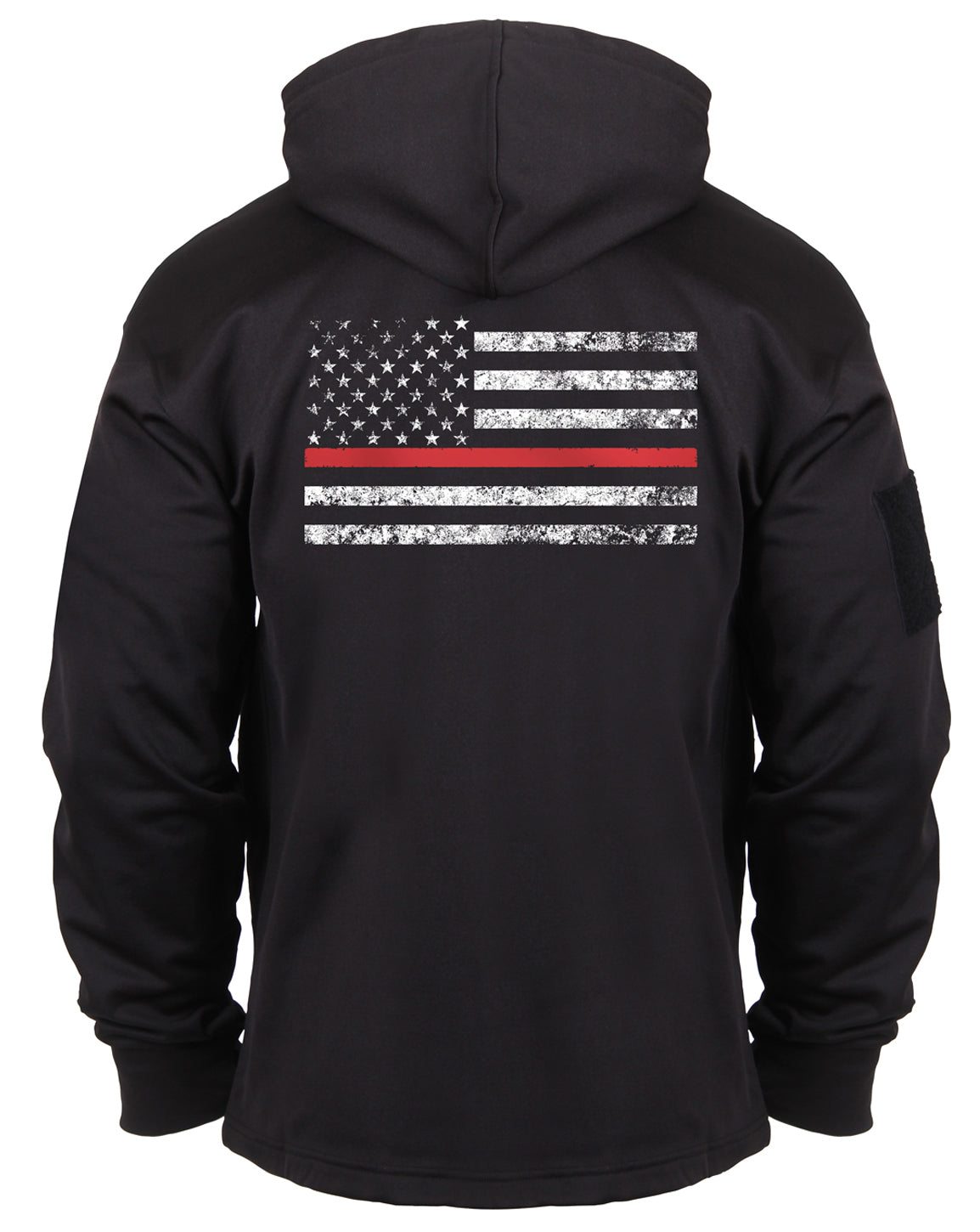 Rothco Concealed Carry Thin Red Line Hoodie LARSON TACTICAL SUPPLY