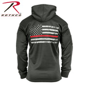 Rothco Concealed Carry Thin Red Line Hoodie LARSON TACTICAL SUPPLY