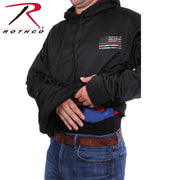 Rothco Concealed Carry Thin Red Line Hoodie LARSON TACTICAL SUPPLY
