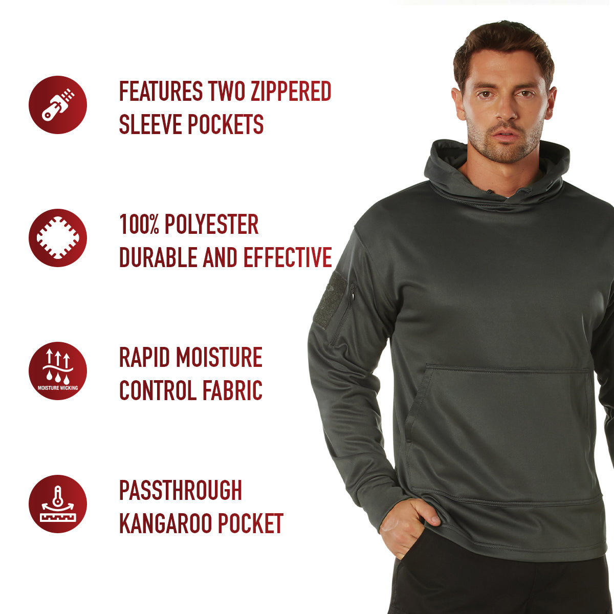 Rothco Concealed Carry Hoodie LARSON TACTICAL SUPPLY